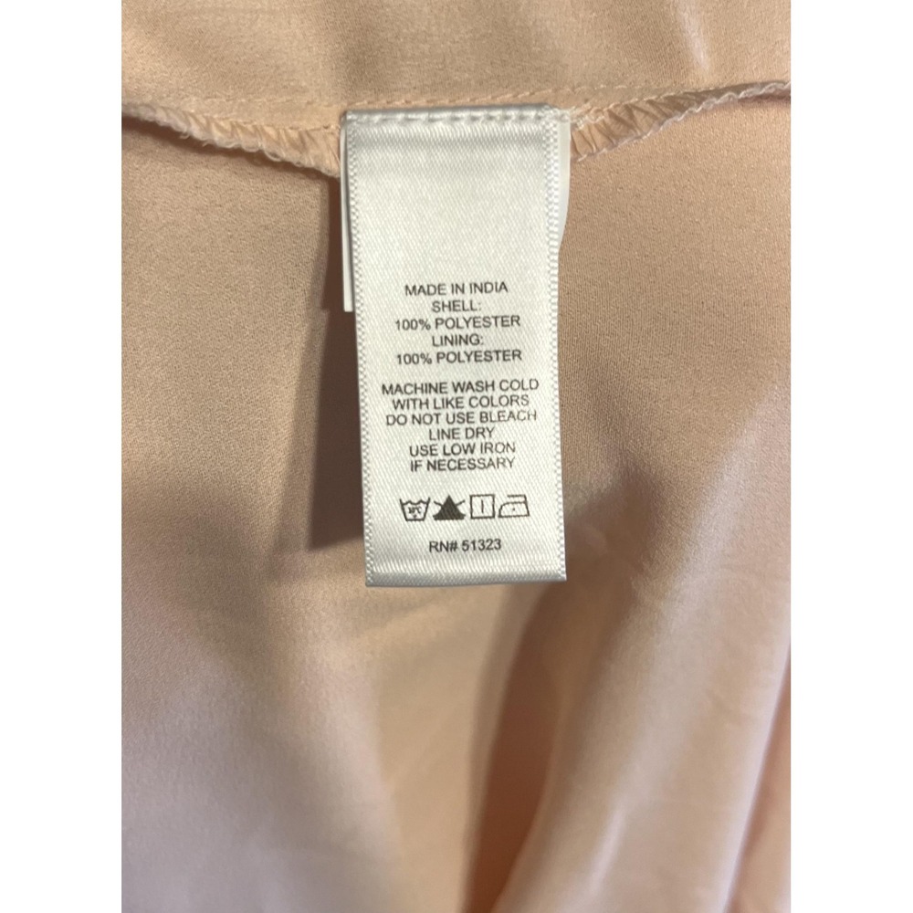 1. STATE Dress Womens XL Beige Autumnal Tones Off Shoulder Tiered Midi Chiffon - Picture 15 of 16